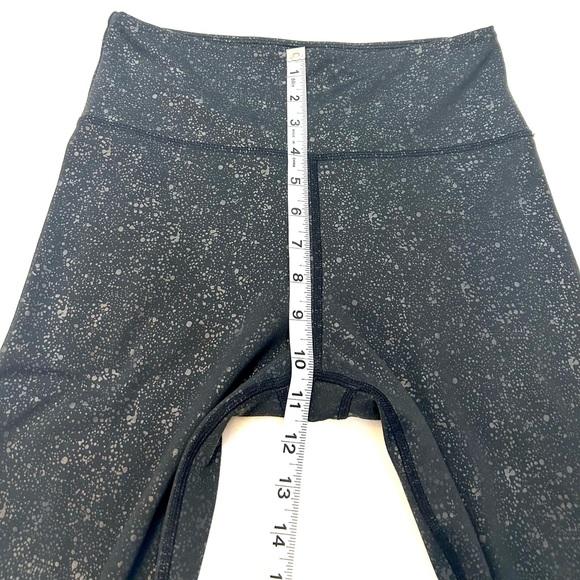 Zyia Light and Tight Black Reflective Stripes Leggings - Picture 8 of 9